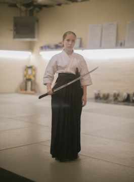 Lauren photographed by Robert Blair