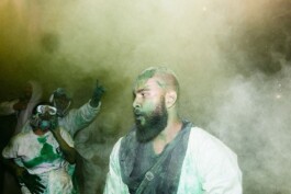 chuck 2 launch event art direction by Robert Blair