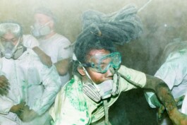 chuck 2 launch event art direction by Robert Blair