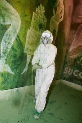 chuck 2 launch event art direction by Robert Blair