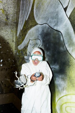 chuck 2 launch event art direction by Robert Blair